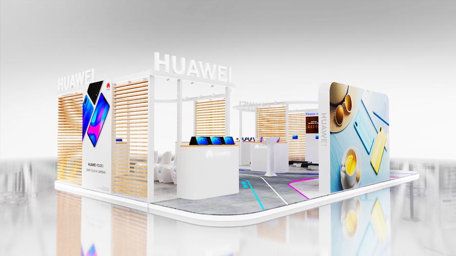 展会展位展台展示展馆展厅展览设计3d效果图
